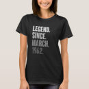 Recherche de vintage 1962 tshirts Années