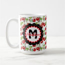 Recherche de cerise rouge tasses Rétro