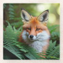 Recherche de renard dessous de verres Sauvage