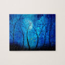 Recherche de lucioles puzzles Arbres