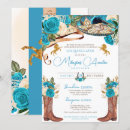 Recherche de rose et bleu turquoise invitations Pour tous