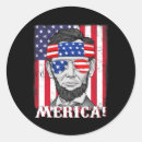 Recherche de abraham lincoln autocollants Américain