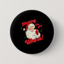 Recherche de père noël drôle badges Rabais de noël