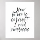 Recherche de lunettes soleil art Typographie