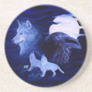 Recherche de lune loup de dessous de verres Animal