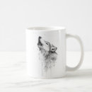 Recherche de peinture de loup tasses Animal