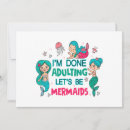 Recherche de sirène vœux cartes Amoureux de mermaid