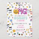 Recherche de anniversaire emoji cartes invitations partie