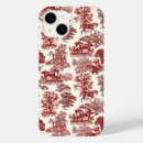 Recherche de toile rouge iphone coques Élégant