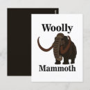 Recherche de mammouth laineux cartes postales Éléphant