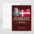 Recherche de drapeau du danemark cartes postales Europe