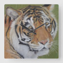 Recherche de tiger horloges Animaux sauvages