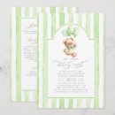 Recherche de rayures vertes invitations Pour elle