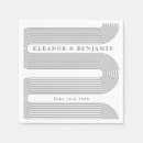 Recherche de lignes noires serviettes Moderne