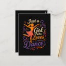 Recherche de la danse cartes postales Danseur