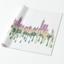 Recherche de new york city papier cadeau Paysage urbain