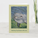 Recherche de amour dauphin cartes invitations Mer