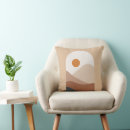 Recherche de paysage abstrait coussins Boho