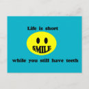 Recherche de la vie est courte cartes postales Humour