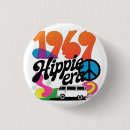 Recherche de symbole hippie badges Rétro