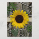 Recherche de de camo mariage invitations Tournesol