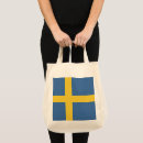 Recherche de drapeau de la suède sacs Bleu