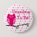 Recherche de hiboux badges Baby shower