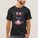 Recherche de cat lover tshirts Noir