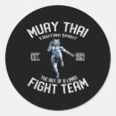 Recherche de sport de combat autocollants Routine d'entraînement knock out