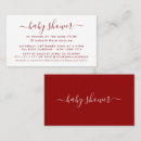 Recherche de rouge de billet invitations Élégant