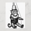 Recherche de singe vintage cartes postales Animal