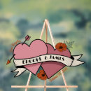 Recherche de coeur vintage Mariés