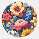 Recherche de fleurs de jonquille autocollants Printemps