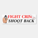 Recherche de crime voiture autocollants Armes à feu