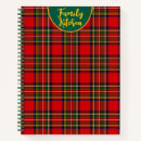 Recherche de tartans de clan carnets Rouge