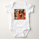 Recherche de piano bébé vêtements Illustration