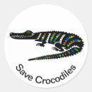 Recherche de crocodiles autocollants Indicateur