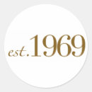 Recherche de 1969 autocollants Anniversaire