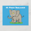 Recherche de éléphants drôles cartes postales Mignon