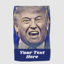 Recherche de trump golf serviettes Drôle