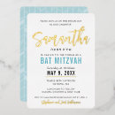 Recherche de bat mitzvah turquoise Élégant