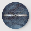 Recherche de mandala bleu horloges Élégant