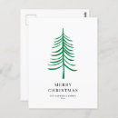 Recherche de arbre vert cartes postales Joyeuses fêtes