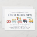 Recherche de train choo invitations Chugga chugga