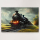 Recherche de locomotives vapeur puzzles Pour tous