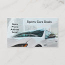 Recherche de voiture de sport cartes visite Luxe