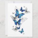 Recherche de couleur 16x22 invitations Papillon