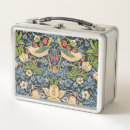Recherche de vintage boîtes à lunch William morris