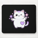 Recherche de chat kawaii tapis souris Mignon