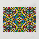 Recherche de vitrail cartes postales Jaune